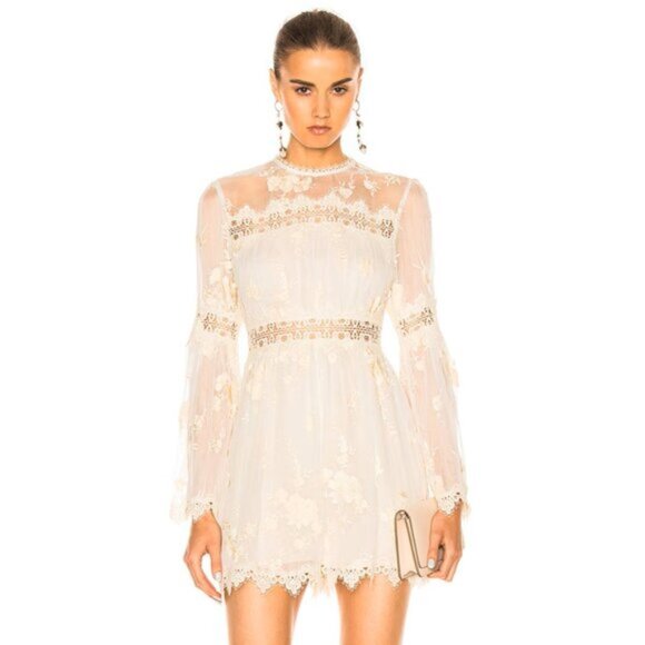 Zimmermann Tropicale Antique Playsuit Romper Size 0 NWT b60E - Picture 1 of 16